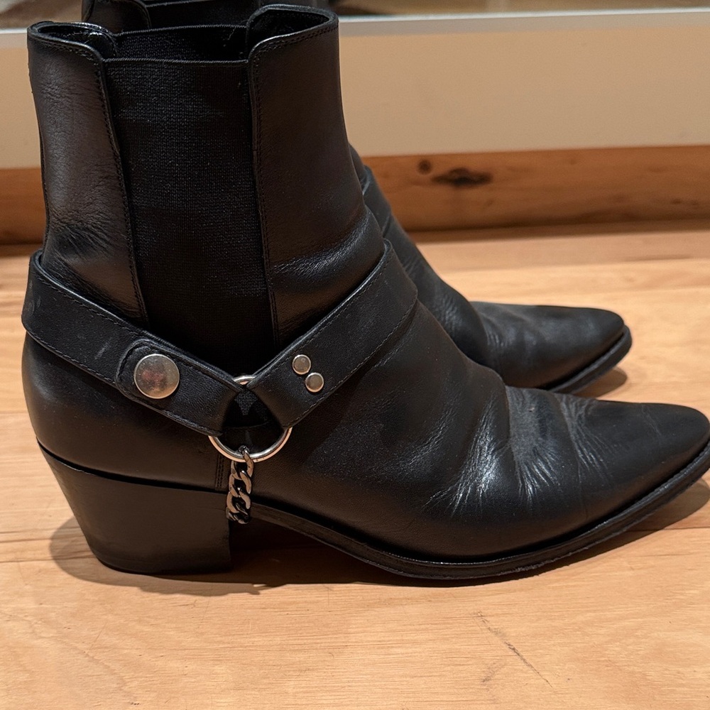 CELINE CAMARGUE BIKER CHELSEA BOOT SZ 40 UNISEX